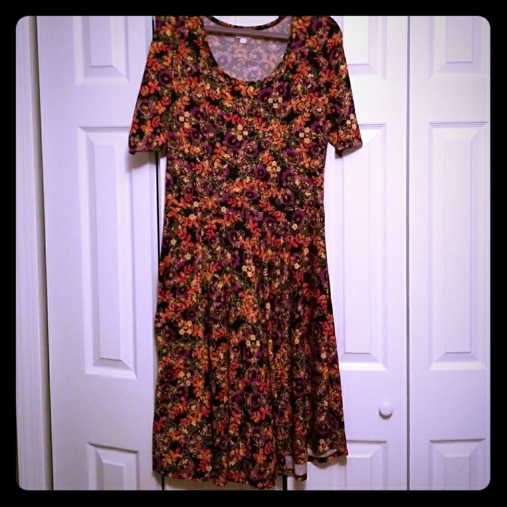 LulaRoe Nicole dress new without tags
